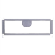 Baby Bedhek - Bedhekje - Bedrail - Uitvalbescherming - Voor bed - Veiligheidsbescherming & Bed Barrière - Grijs - 150 x 100 cm