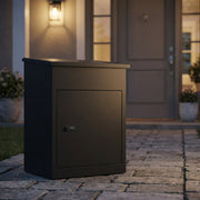 Anti-Diefstal Mailbox - Pakketbrievenbus - Muur Gemonteerd - Waterdicht - Zwart
