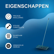 Gazonrakel - Nivellering hark - Gazonhark – Voor Tuin, Golf & Boerderij – 25,4 × 76,2 cm