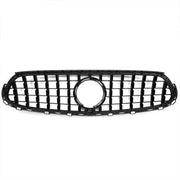 Voorbumper Grille Tavien - GT Stijl - Geheel Zwart - Auto Accessoires - Voor Mercedes X254 GLC300 Sport Model (2023-2024)
