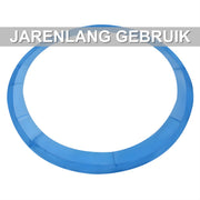Trampoline Randkussen - Beschermkussen - Beschermrand - Trampolinerand - Diameter buitenring: 3 m - Blauw