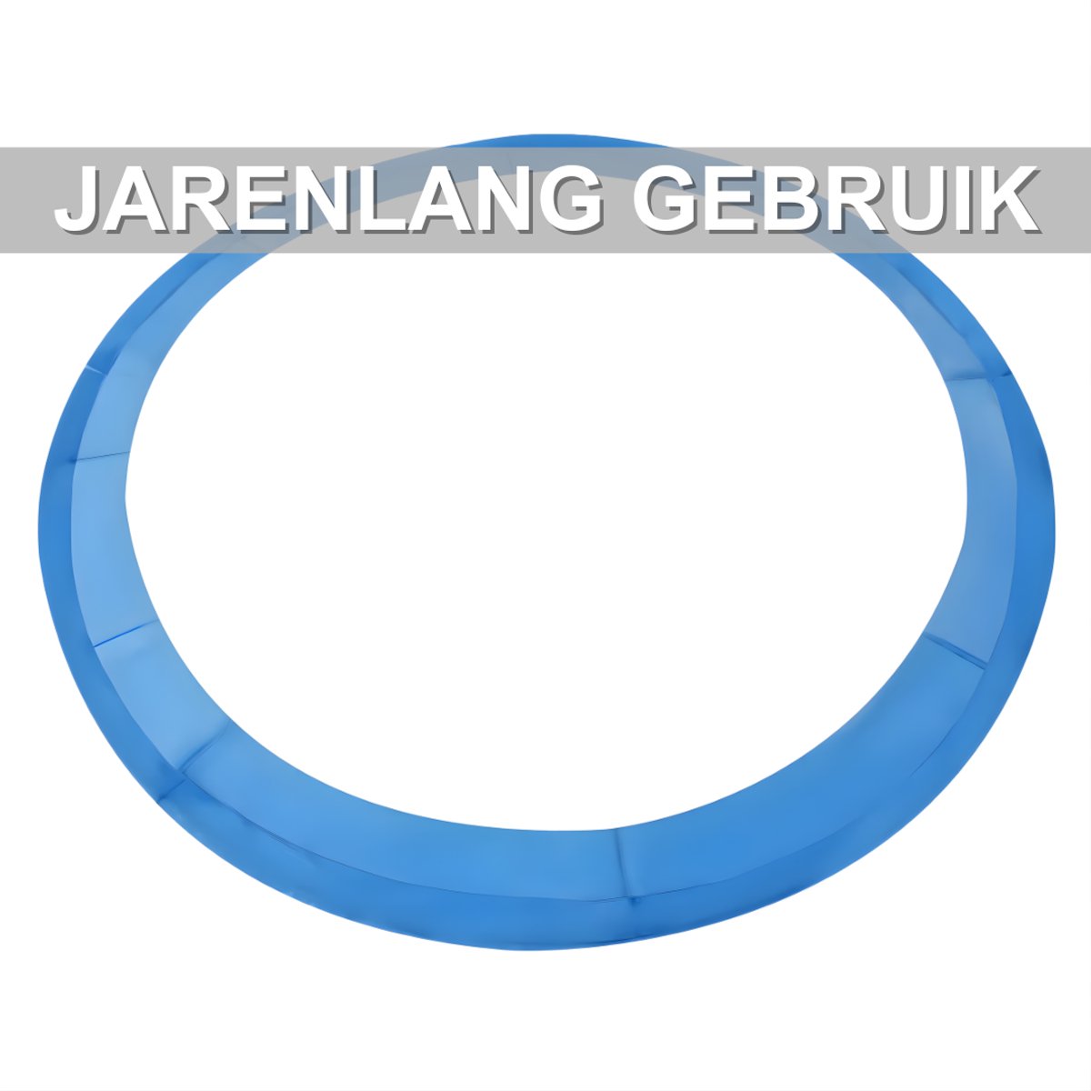 Trampoline Randkussen - Beschermkussen - Beschermrand - Trampolinerand - Diameter buitenring: 3 m - Blauw