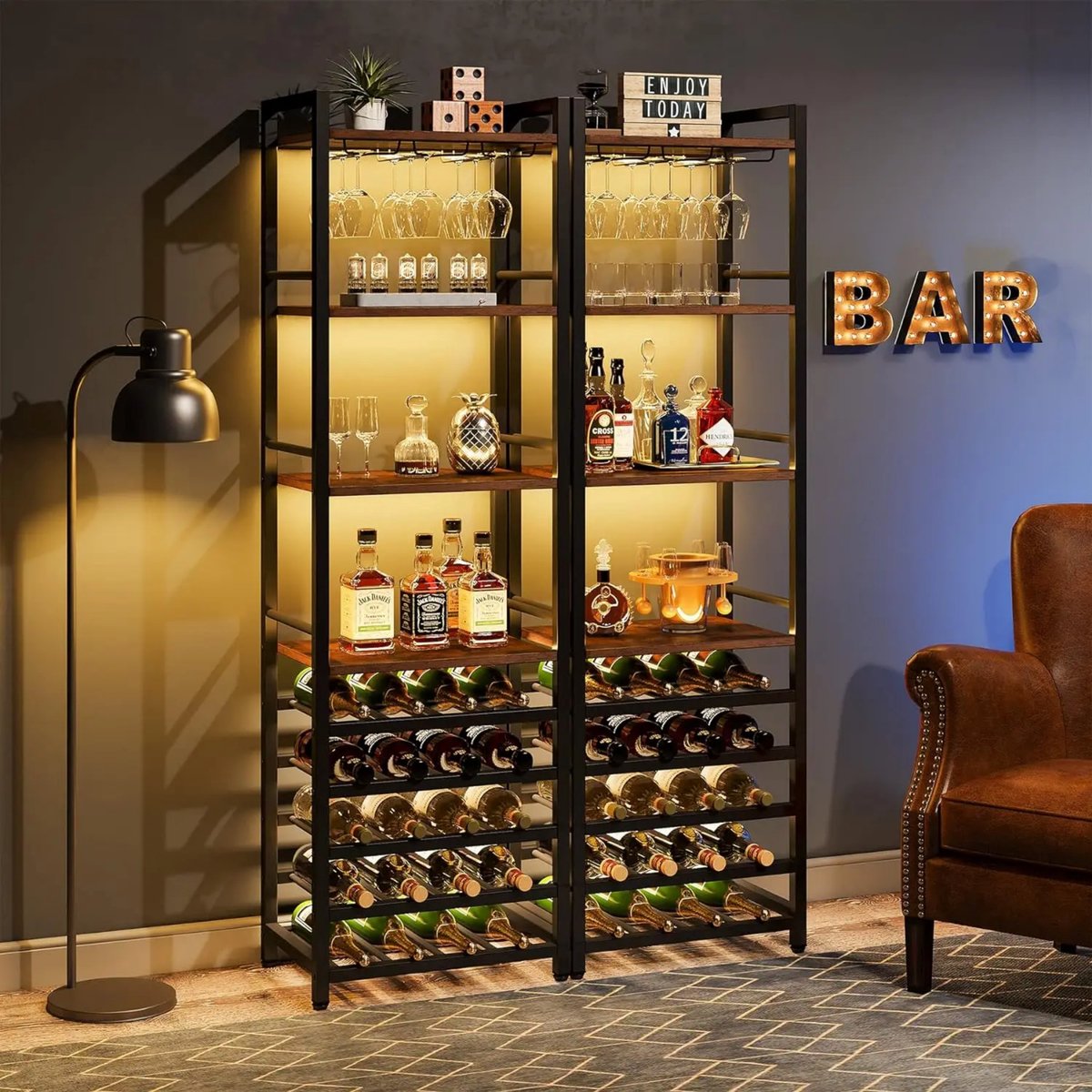 Hoge Consoletafel - Haltafel - 180cm - Wandtafel - Gang of woonkamer - Bruin