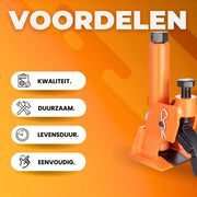 Bandenwisselaar - bandendemonteermachine - Banden demonteerapparaat - Verstelbaar 96,5-106,7 mm - Bandenlichter