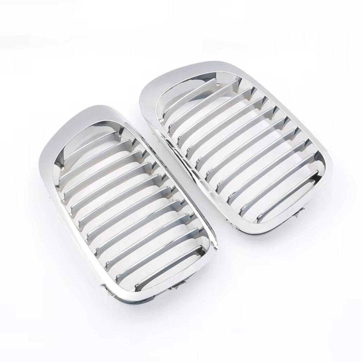Grille Dynex - Voorbumper grille Deluxe - Chroom - Voor BMW E46 3 Serie Cabriolet (1999-2002) - Auto accessoires