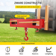 Mobiele kraanhaak voor pallet - 2 ton - Palletvork