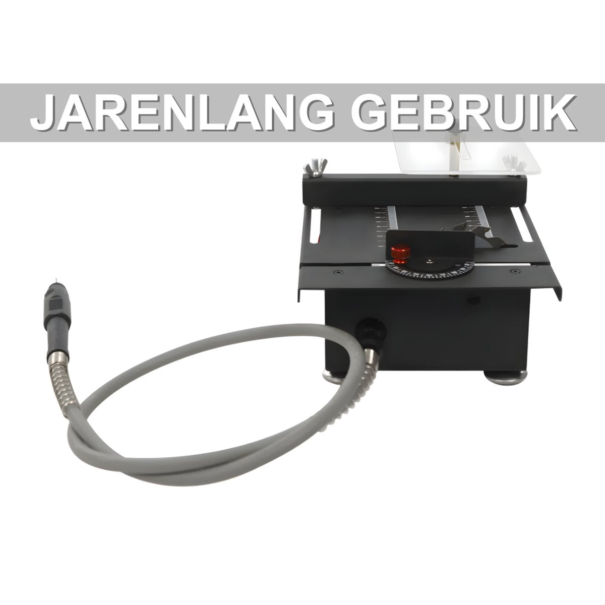 Mini tafelzaag - Cirkelzaag - Voor zagen en slijpen - Met 7 snelheden - Multifunctioneel snij-, slijp- en graveergereedschap - Gereedschap
