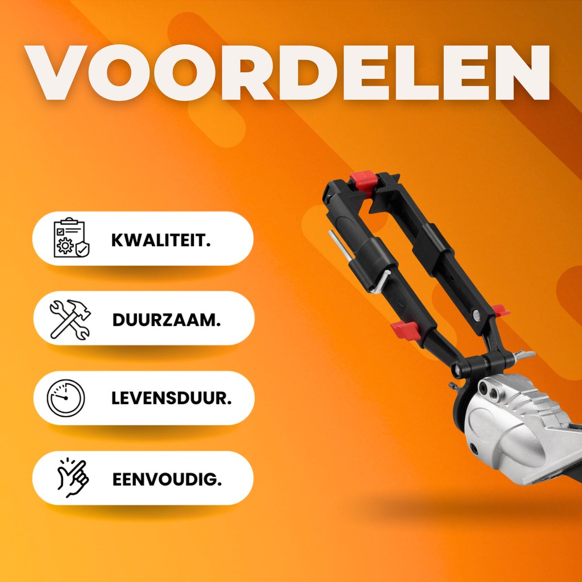 Snijmachine voor boormachine - 1500-3000 RPM - Metaalsnijder - Opzetstuk - Boor accessoire