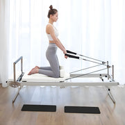 Home Pilates Reformer PRO - Verstelbaar Kern Trainingsbed - Opvouwbare Compacte Trainingsmachine voor Oefeningen Thuis