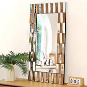 Wandspiegel Milano - Luxe - 70x100cm - Woonkamer - Spiegel voor Badkamer, Make-up & Wandmontage