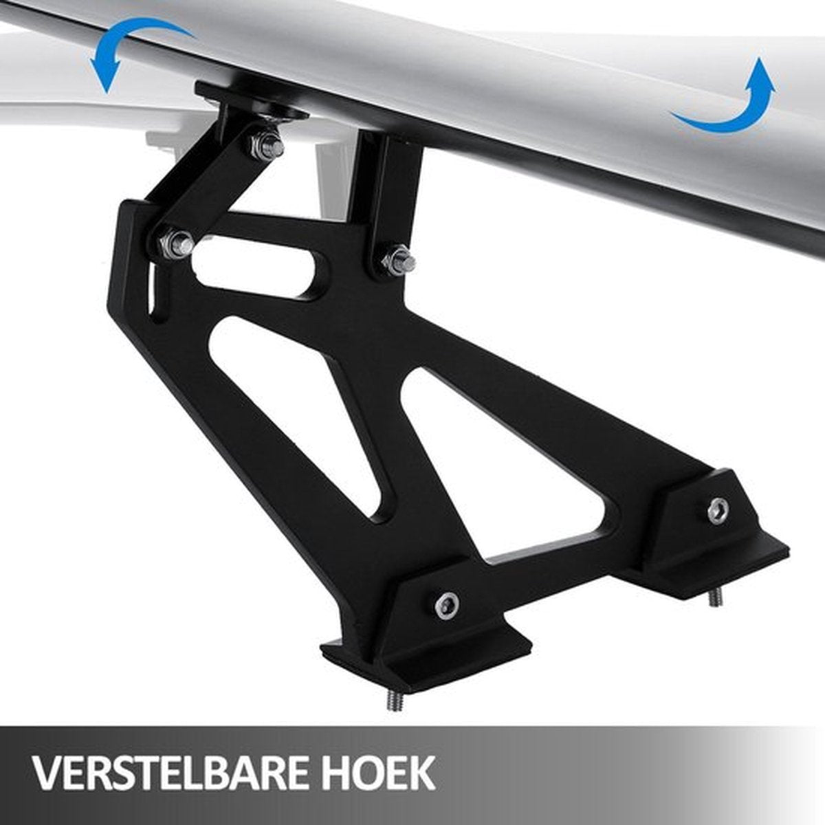 Happyment Spoiler Deluxe - Spoiler voor auto - Mini Spoiler - Spoiler Universeel
