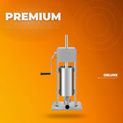 Worstvuller - Worstenmaker - Worstenvulmachine - 5L Handmatig - PRO - Met 4 Maten Vulbuizen