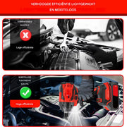 Draadloze Slagmoersleutel Ravon - 2-in-1 - 1/2" Driver Borstelloos, 2500 RPM Elektrische Sleutel, Maximaal Koppel 1500 Nm + Batterij