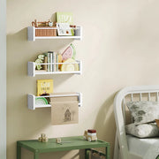 Set van 3 Wandplanken - Boekenrek - Wandrek - Voor Woonkamer, Slaapkamer of Kantoor - DIY Ambachten & Foto Opslag - Hangende Planken voor Home Decor
