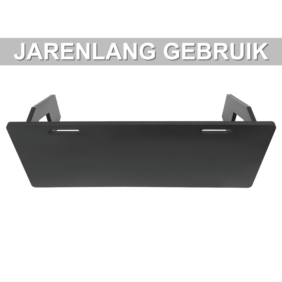 Rebounderboard - Voetbaltrainig - Voetbalbouncer - Trainingsmatriaal – Voor voetbaltraining binnen en buiten – Voor passen en schieten - Zwart