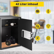 Bolt Edge Kluis - Brandwerend - Elektronisch - 42L - Inclusief cijferslot en sleutel