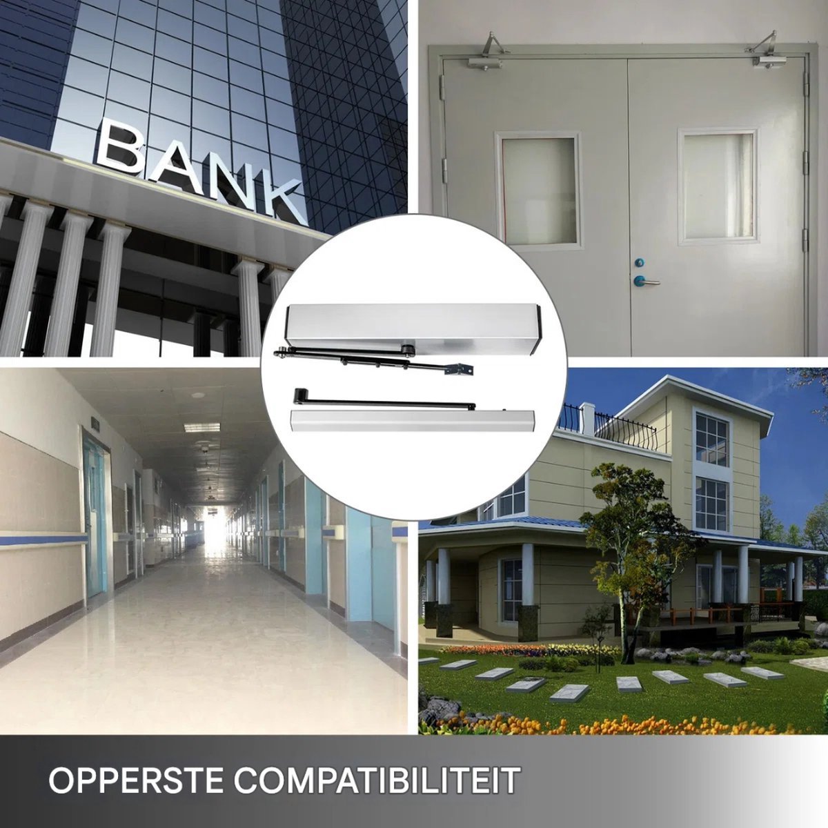 Automatische deur opener - Met bewegingssensor - Afstandsbediening - 50W
