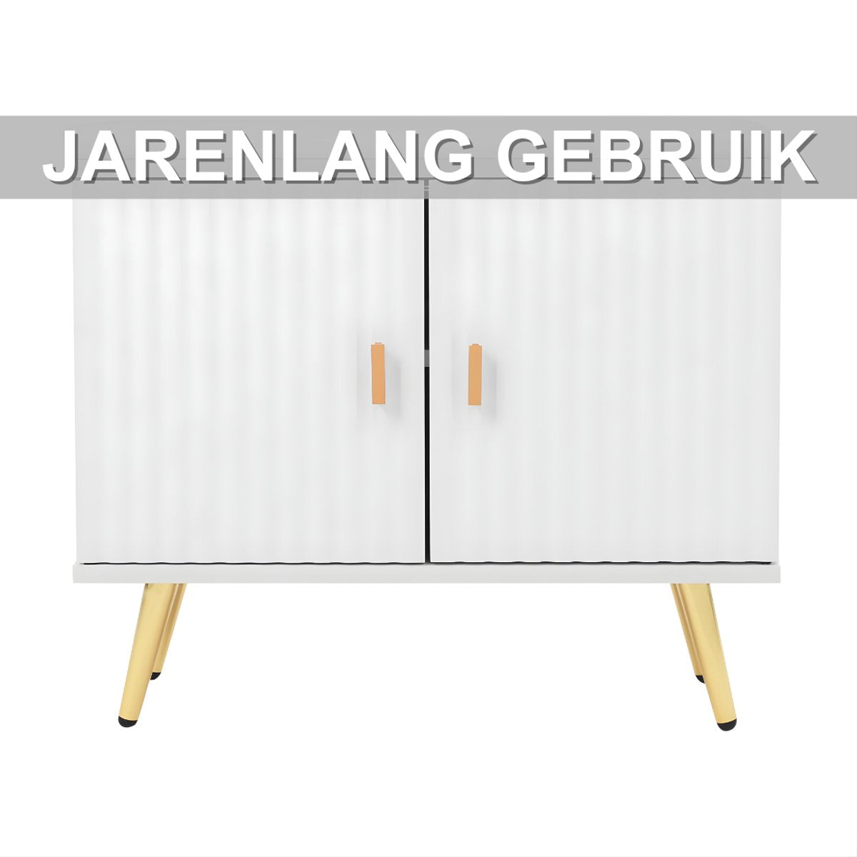 Schoenenbank - Opbergkast - Schoenenrek - Schoenenkast - Voor de hal of entree - met stoffen kussen - Wit