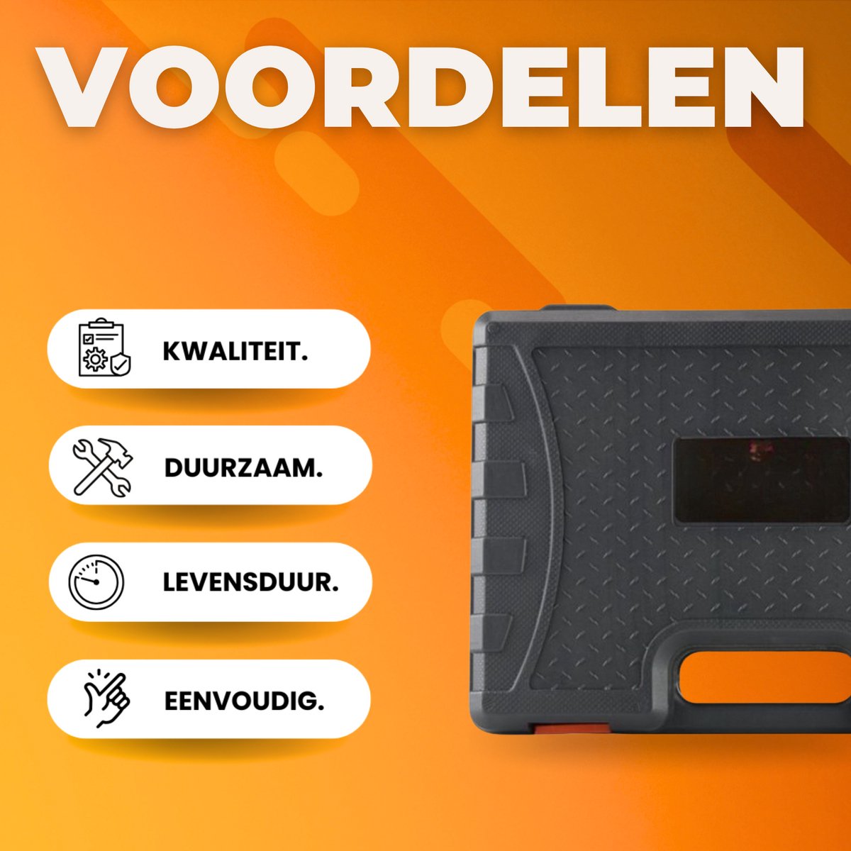 Gatenzaagset - Dozenboor - Gatenboor - 38mm - Bimetaal - 18-delig - Zaagdiepte 38mm - Voor Diverse Materialen