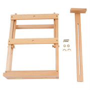 Schildersezel- Voor Kunstenaars / Schilderen - Verstelbare Tafel- en Canvas-Easel met Lade - Beukenhout