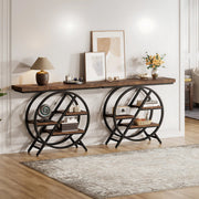 Consoletafel Luvia - Haltafel - 100cm - Wandtafel - Gang of woonkamer - Bruin