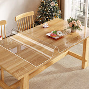Transparant Tafelkleed - PVC Tafelbeschermer 2 mm - 100x200 cm - Waterdicht & Kristalhelder - Rechthoekig - Beschermhoes voor Eettafel