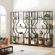 Boekenkast Manivo - Bruin - Boekenrek - 5 lagen - Woonkamer, slaapkamer en kinderkamer - Hout - 175cm