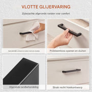 Meubelgrepen - Handgreep - Keukengreep - Kastgreep - Set van 30 - RVS - 108x12x35 mm - Handgrepen voor Lades & Deuren