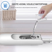 Afneembare Stoomreiniger - 1500W Stoommop - Krachtige Vloerstomer voor Tapijt - Laminaat - Hardhout - Voegen, Tegel & Marmer, 400ml