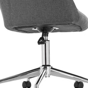 Bolt Edge Werkkruk - Donkergrijs - Stoffen bekleding - Ergonomisch - Met armleuning