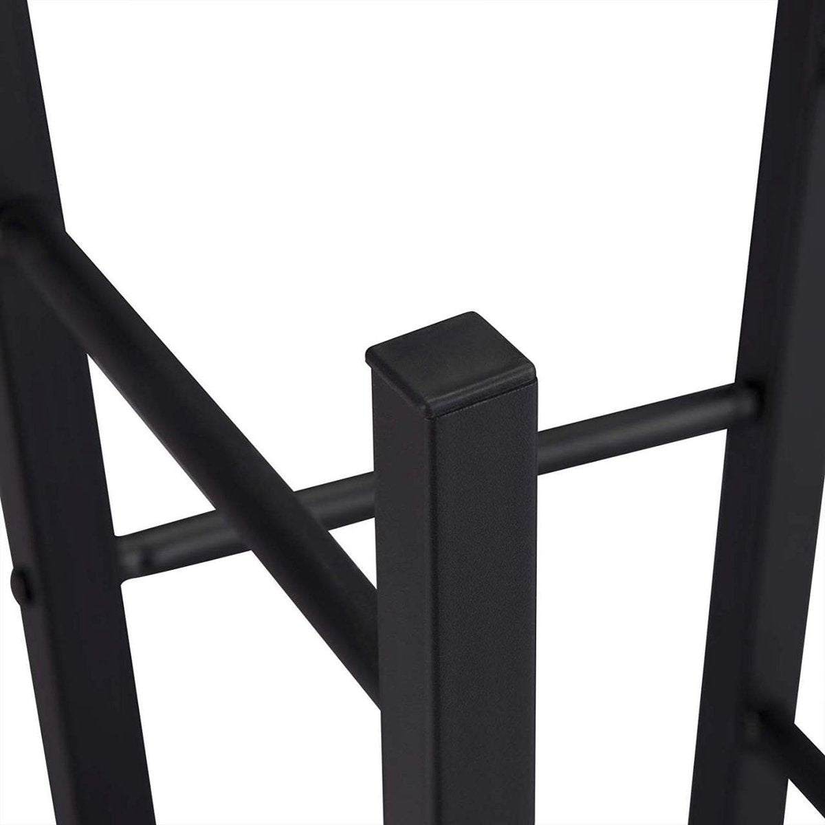 Hoge barkrukken Lyon - Zithoogte 71cm - Donkerbruin - Set van 2 - Keuken - Barstoelen - Zonder rugleuning - Hout