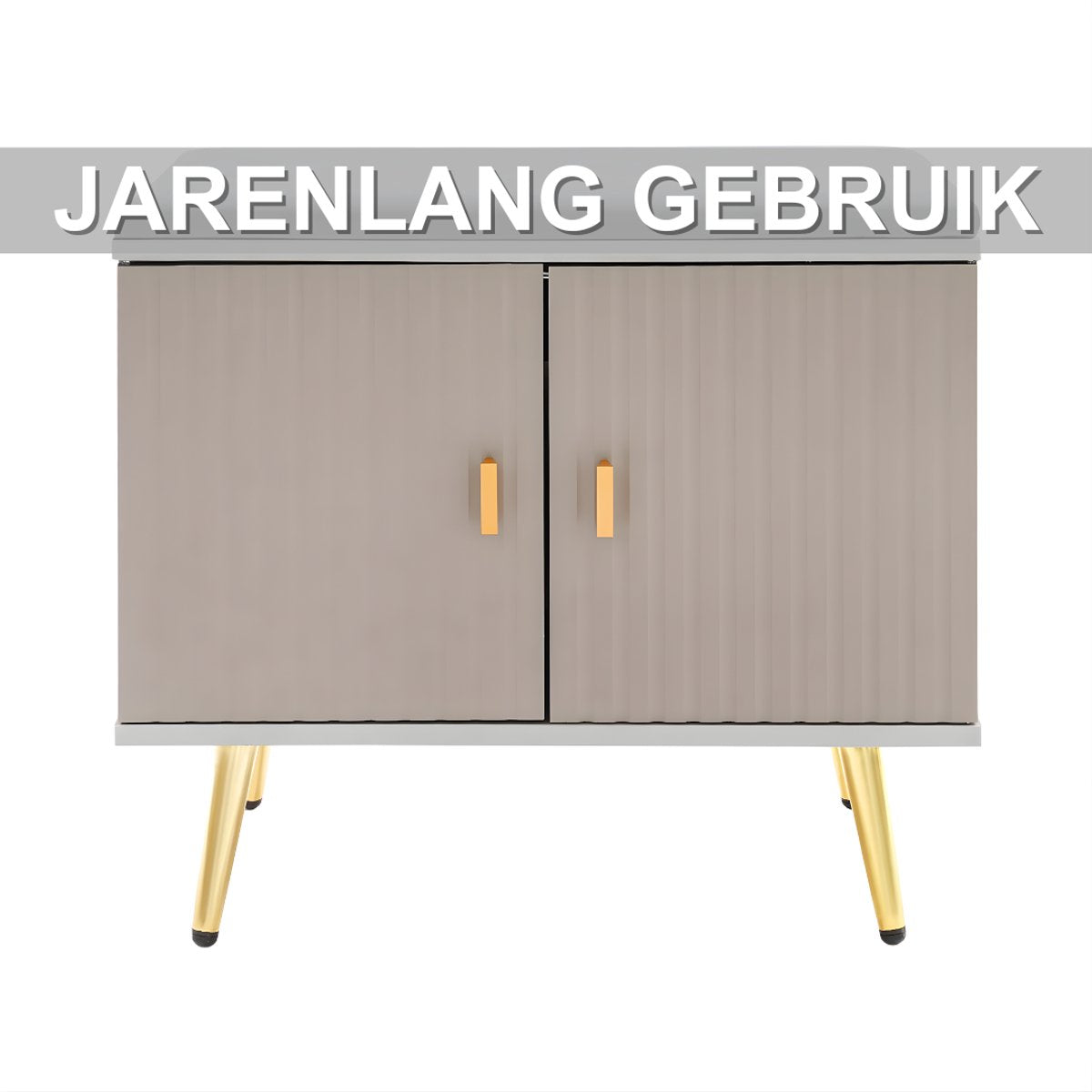 Schoenenbank - Opbergkast - Schoenenrek - Schoenenkast - Voor de hal of entree - met stoffen kussen - Lichtgrijs