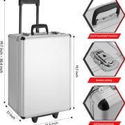 Gereedschapskoffer trolley gevuld - 799-delige - Sleutelset - Gereedschapset - Gereedschapskist - Gereedschapstrolley