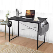 Bureau Nero - Met opbergvak - Voor Computer, PC en Laptop - Volwassenen - Thuiskantoor - 100cm