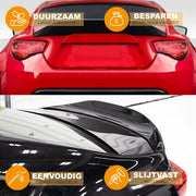 Achterspoiler Turbo - Voor Subaru BRZ/FR-S/Toyota GT86 (2013-2020)- L-Stijl - Zwart -