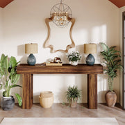 Moderne consoletafel - 35x160x85 cm - Wandtafel - Haltafel - Bruin