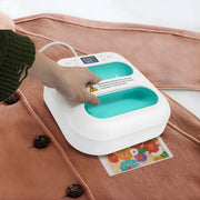 Mini warmtepers- Hittepers - Persmachine - Voor Thuis- en Hobbygebruik - Draagbare Hot Stamping Machine - Groen