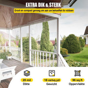 Luxe dekzeil - 3x4 - Tuinmeubelhoes - Beschermhoes