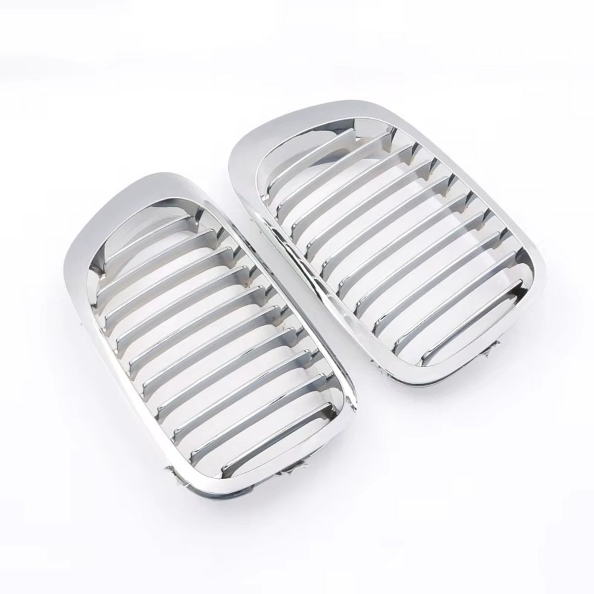 Voorbumper grille Deluxe - Chroom - Voor BMW E46 3 Serie Cabriolet (1999-2002) - Auto accessoires