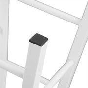 Hoge barkrukken Parijs - Zithoogte 71cm - Wit - Set van 2 - Keuken - Barstoelen - Zonder rugleuning - Hout