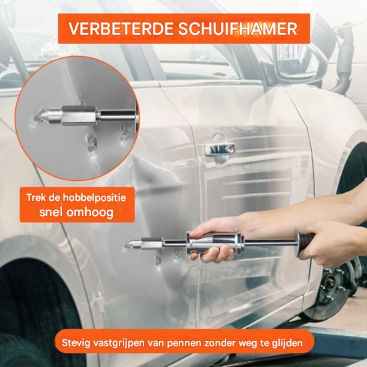 Uitdeukmachine PRO - Uitdeukset - Slagtrekker - 800 VA - 220V - Inclusief Elektroden - Deuktrekker - Auto