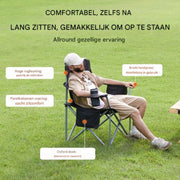 Happyment campingstoel - Vouwstoel - Strandstoel en visstoel - Opvouwbaar