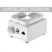 Elektrisch Mini Aardewerkdraaiwiel – Draaischijf - Pottenbakkersschijf - Voor Thuis & DIY – Wit