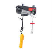 Elektrische takel – Voor garages en magazijnen – 250 kg capaciteit - Bedrade afstandsbediening, 18 m staaldraad – 220 V, 500 W