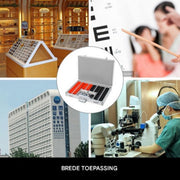 Proeflens Kit Deluxe - Ogemetings voor opticien - 266-delig - Inclusief Proefframe - Voor Optometrie & Oogmetingen