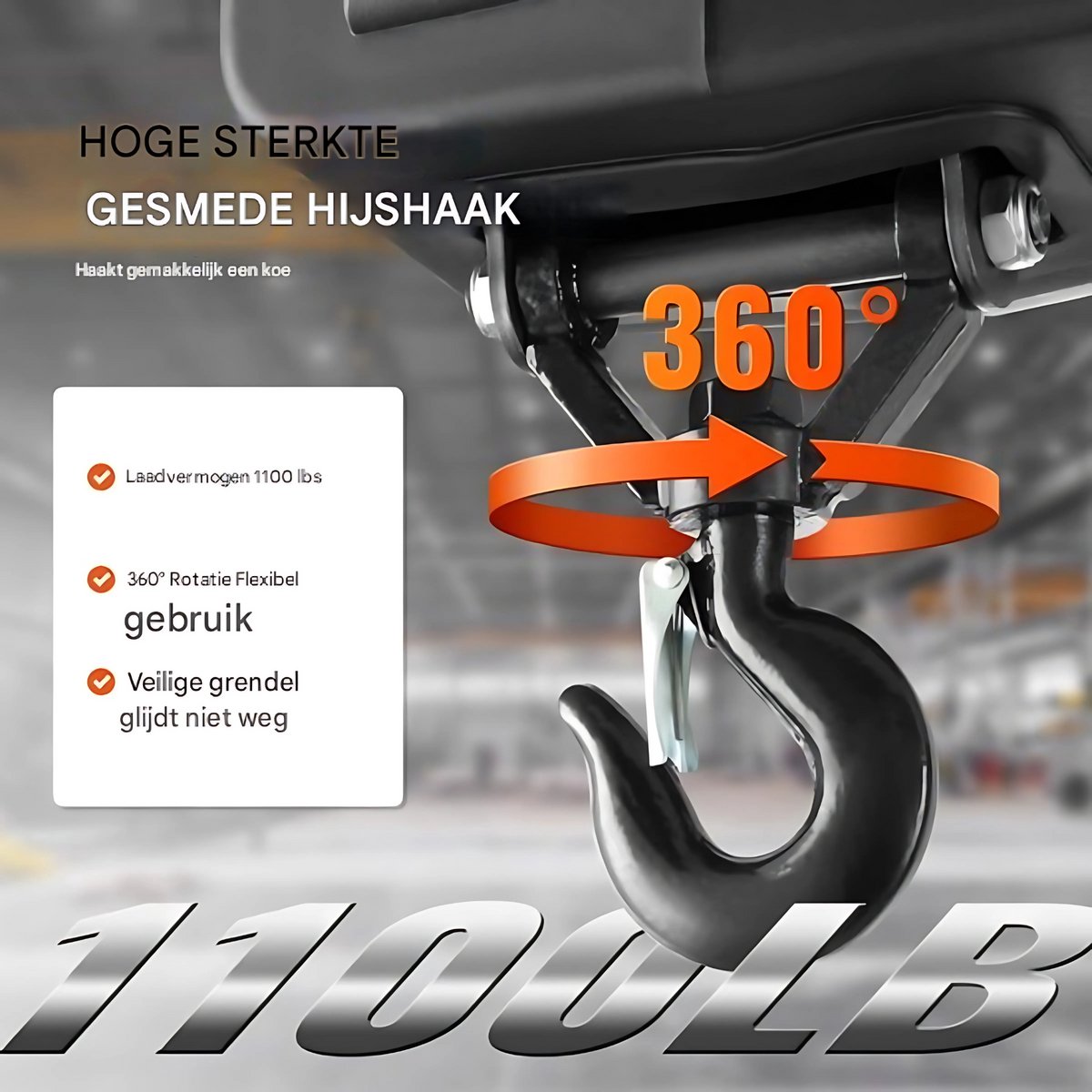Elektrische Lier 3 in 1 - Met afstandsbediening - 1500W Motorlier - 500 kg - Hefhoogte 7 m - Kabeltakel - Takel Handmatig / Bedraad / Draadloos