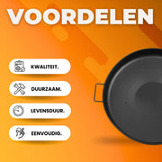 Vuurschaal 60cm - Vuurkorf voor buiten - Tuinhaard - Terrashaard