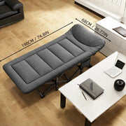 Opvouwbare Stretcher - Voor buiten, tuin, kamperen, terras & zwembad - Draagbaar - Veldbed - Comfortabel zonnebed loungestoel - Lichtgewicht aluminium frame