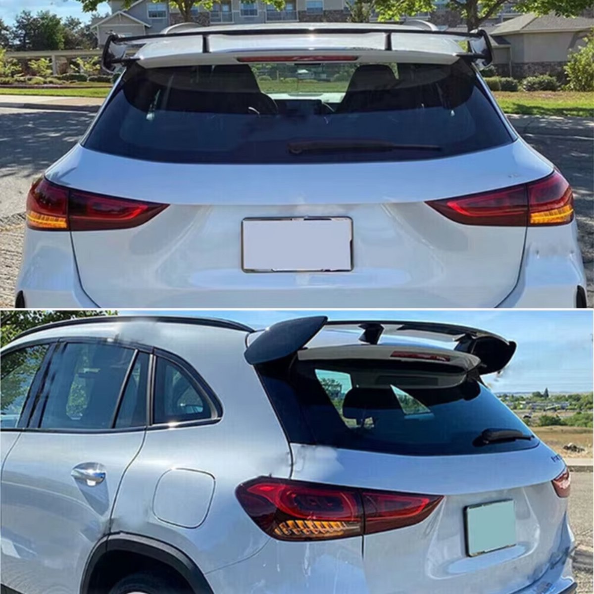 Achterspoiler - Voor Mercedes GLA-Klasse H247 GLA35/GLA45 AMG - Auto accessoires - Lipspoiler - Geschilderd