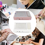 Stofafzuiger voor nagels - Manicure tafel - Nail Dust Collector - Voor Nagelstof Verwijderen - Wit